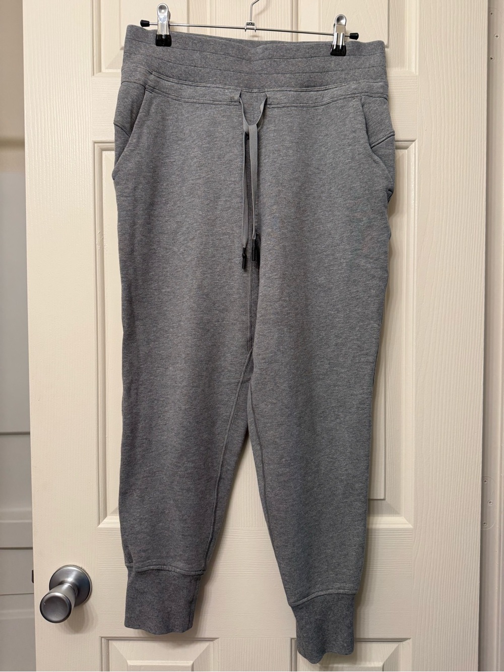 lululemon athletica Heather Gray Jogger Sweatpants